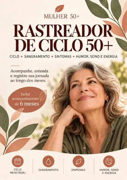Capa real do Rastreador de Ciclo 50+